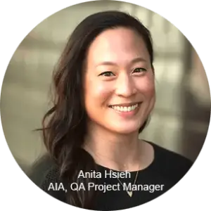 Anita Hsieh, AIA, QA Project Manager