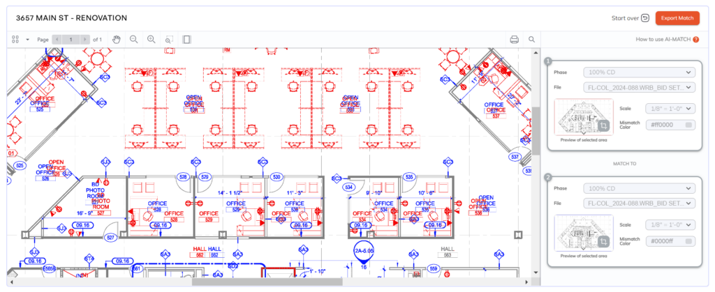 Firmus AI-MATCH cross-discipline comparison