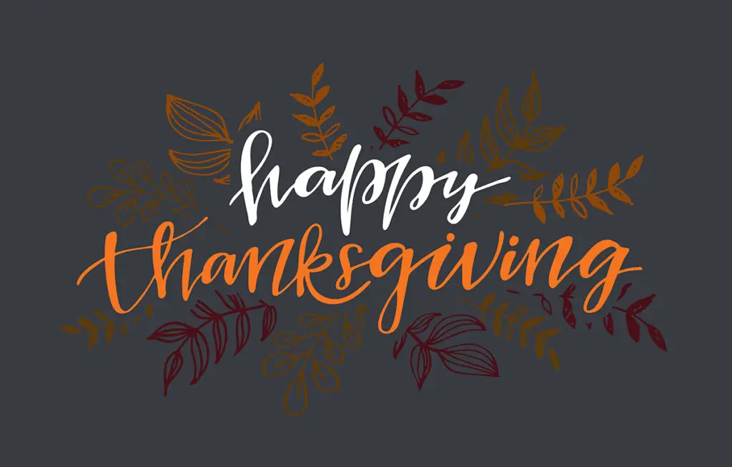 Happy Thanksgiving 2025